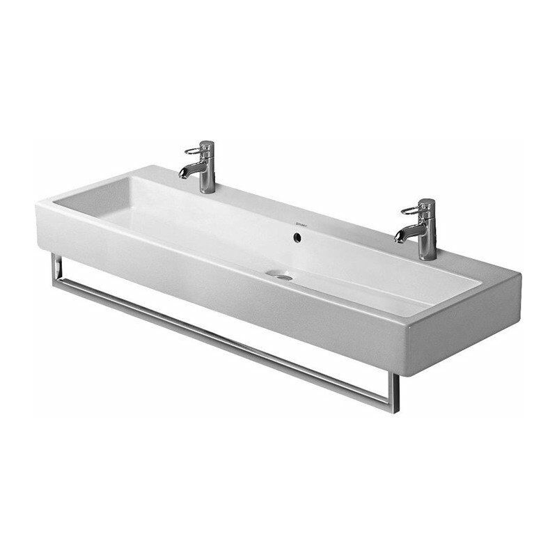 

Duravit - Barra de toalla tubo cuadrado 14 mm f 045412 034812 cromo