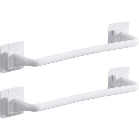 toalleros de plástico para pared, soporte para tapa de maceta, accesorios de baño, cocina, baño y inodoro.