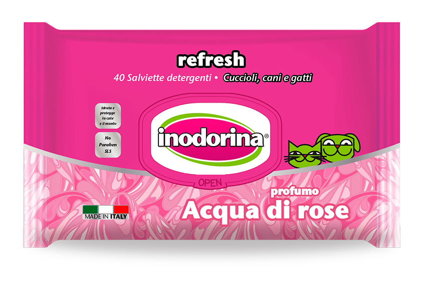 

Toallita Inodorina Rosas 40Uds