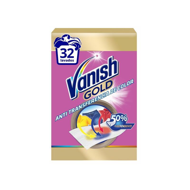 

Toallitas Absorbentes de Color Vanish Gold