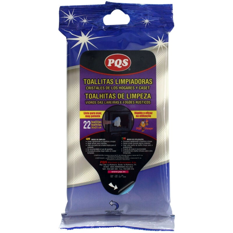 

PQS - Toallita Limpiacr Chimenea 12 Ud