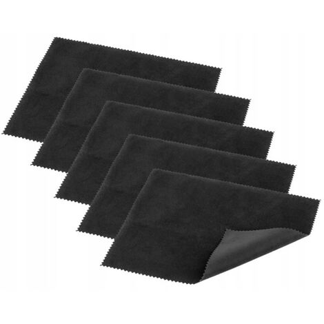 TOALLITAS DE MICROFIBRA PARA LIMPIAR GAFAS (SET DE 5)
