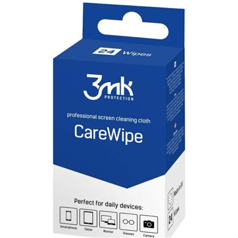 Toallitas húmedas 3MK Care Wipe - 24 unidades, limpieza