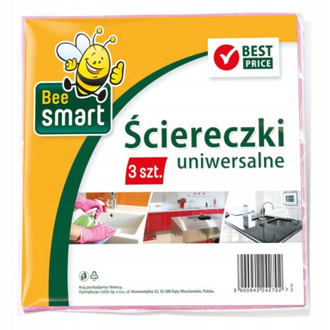 Toallitas húmedas Paclan Bee Smart Wipes 3 piezas 242702