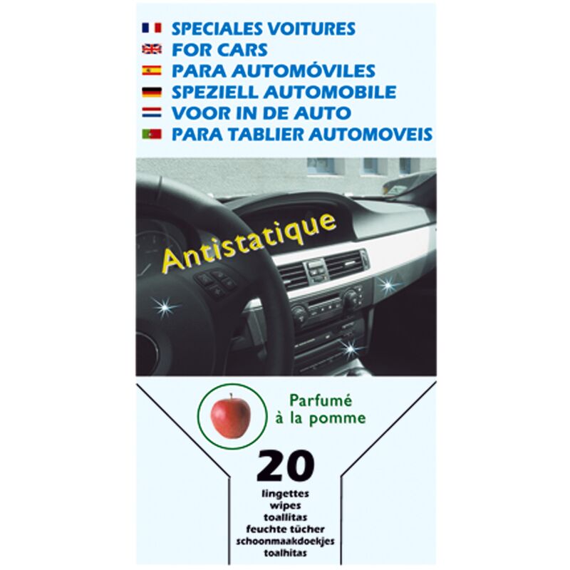 

Toallitas Para Automoviles (Interior) X20