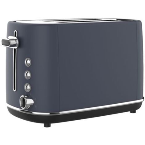 TOASTER 1050W 2 TRANCHES RAMASSE MIETTE 6TH° DESIGN NEW MOON BLEU NUIT TERRAILLON - 15437