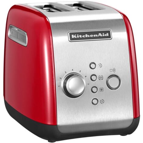 Toaster 2 Schlitze 1100w rotes Reich - 5kmt221 eer - kitchenaid