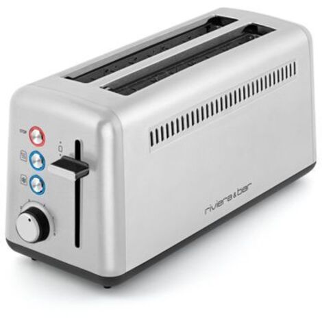 Toaster 2 schlitze 1500w edelstahl - Riviera & Bar - qgp480
