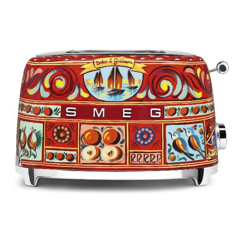 Smeg - Grille-pain 2 fentes 950w multicolore tsf01dgeu