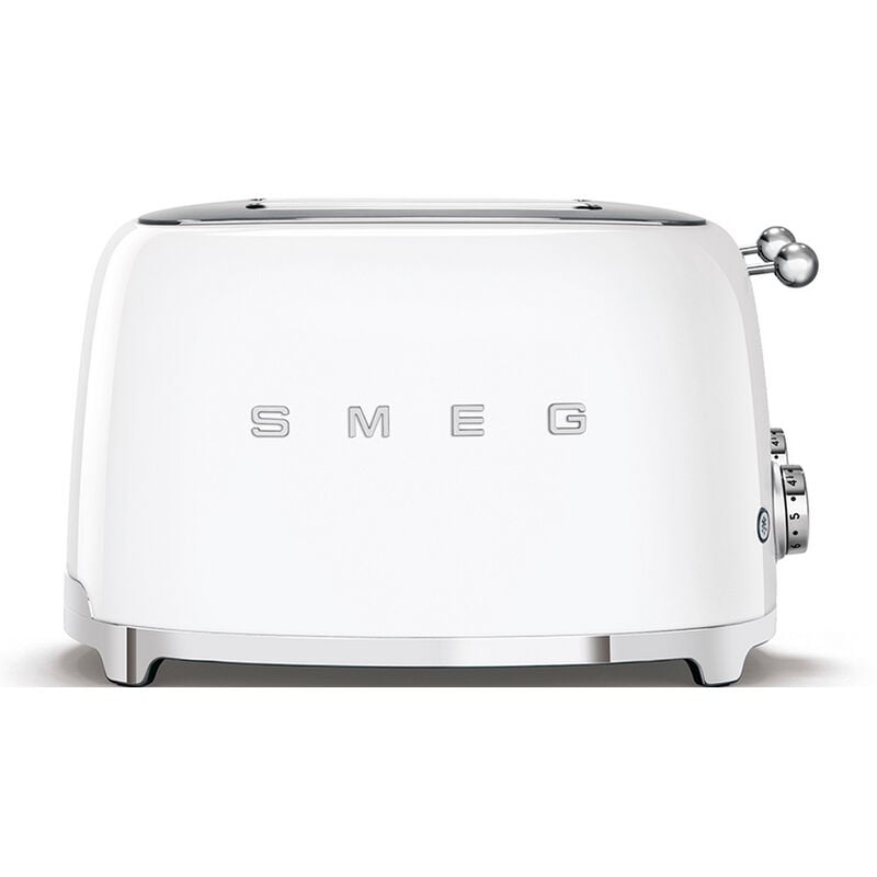 Smeg - Grille-pains 4 fentes 950w blanc tsf03wheu