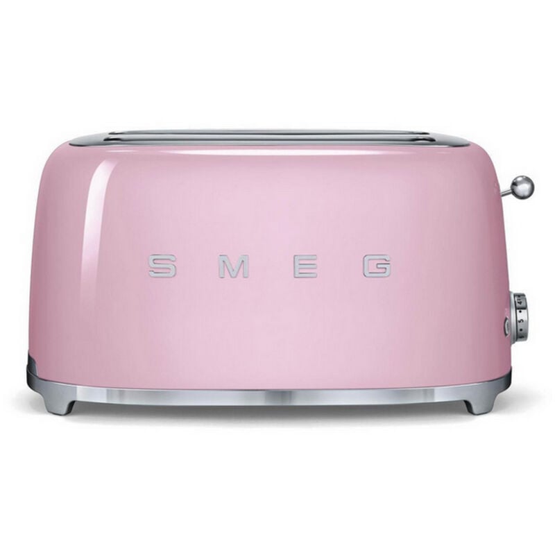 Smeg - Grille-pains 2 fentes 1500w rose tsf02pkeu