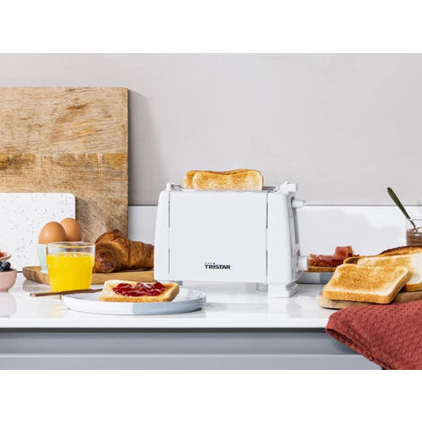 Toaster tristar br-1009/ 650w/ weiß