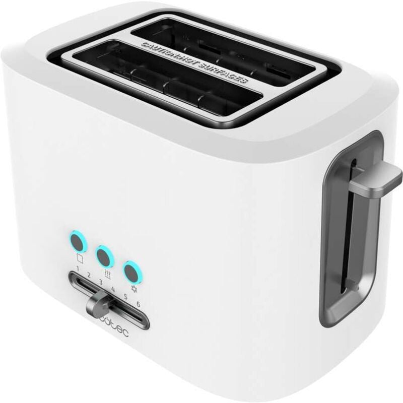 Cecotec - Grille-pain vertical Toast&Taste 9000 Double White