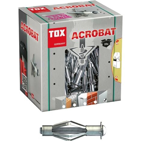 TOX Taco expansible paralelo Bizeps 12x90 mm