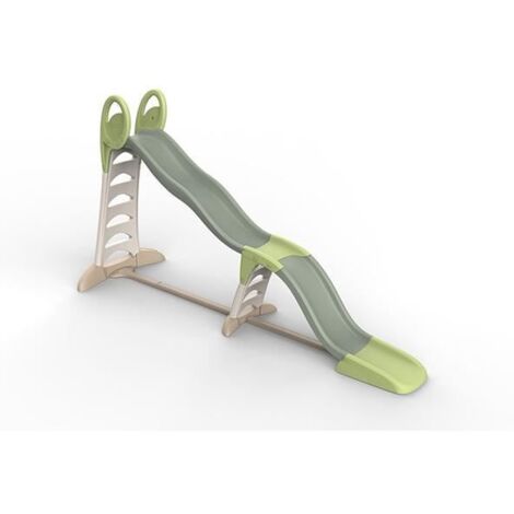 Toboggan 2 en 1 évolutif – Glisse de 170 à 360 cm – Échelle avec marches antidérapantes – Plastique recyclé – Traitement anti-UV – Smoby