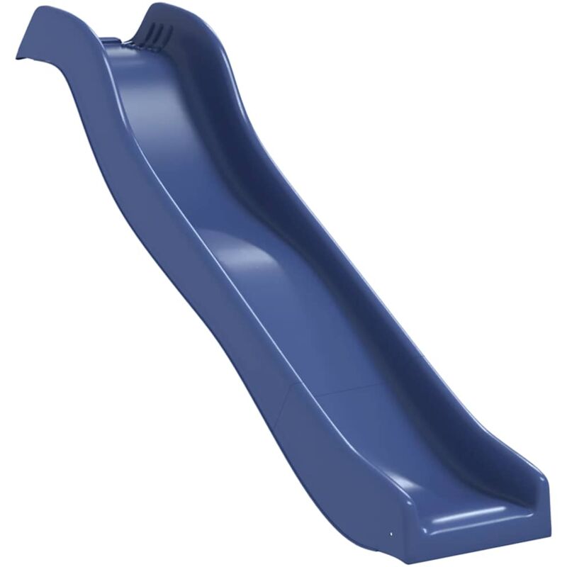 Toboggan de jeu bleu 174x38 cm polypropylène vidaXL