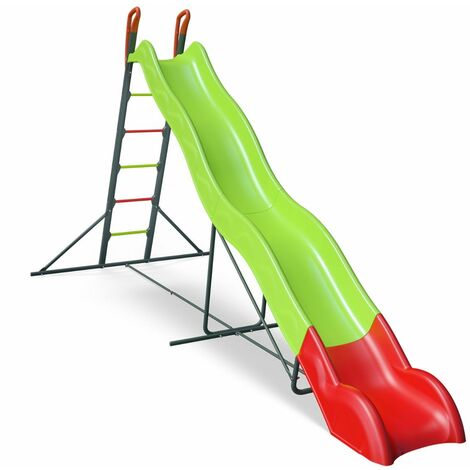 Toboggan EDGAR 3,80 m, 3-12 ans - green