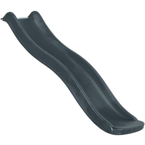 KBT – Glissière de toboggan PEHD 175 cm – Vague intégrée – Poignées antidérapantes – Système de mise en eau – Pour plateformes 90 cm
