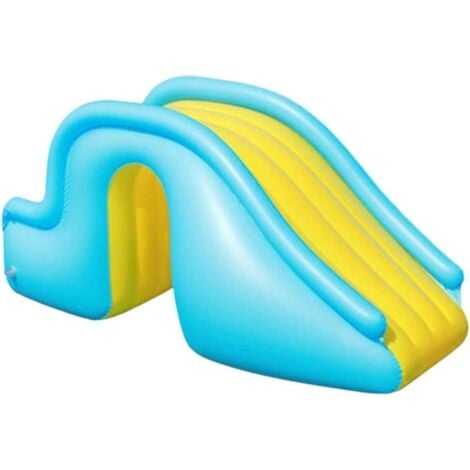 Toboggan Gonflable, Toboggan de Piscine Gonflable Extérieur Parc Aquatique pour Enfants Centre de Jeu Piscine D'été Fournitures de Jeu d'eau Jouet pour Extérieur Intérieur