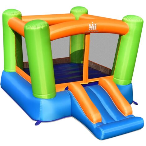 Toboggan gonflable Trampoline et Toboggan 250x195x141 cm sans Gonfleur CW78322