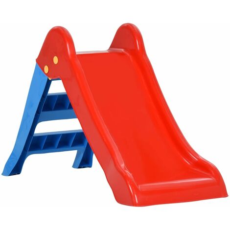 Toboggan pliable pour enfants 111 cm Multicolore