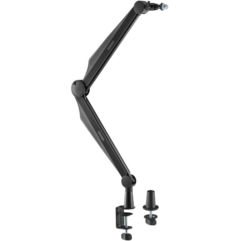 Toboli - Bras pour microphone 80cm Bras articulé Jointure Support table pour micros 3/8' 5/8' Studio d'enregistrement Domicile