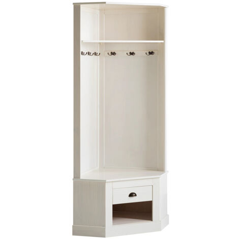 TobyTable console avec 2 tiroirs en mélaminé gris