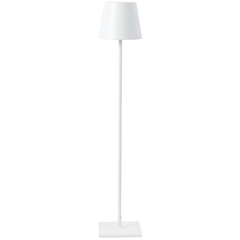 TOC 1500 Lámpara pie de salón blanco