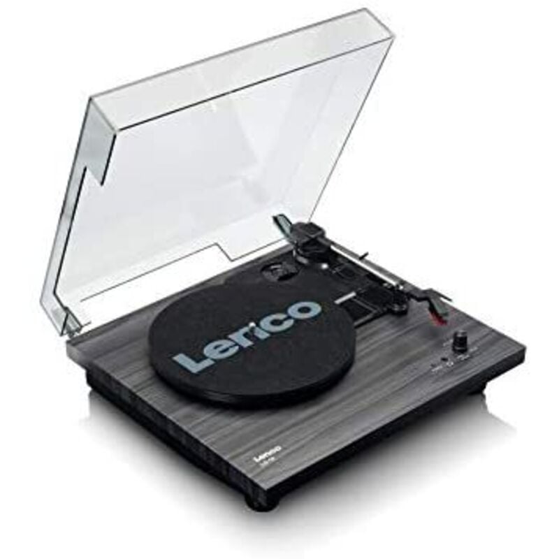 Lenco LS-10 Tocadiscos de tracción por correa Negro Semiautomático
