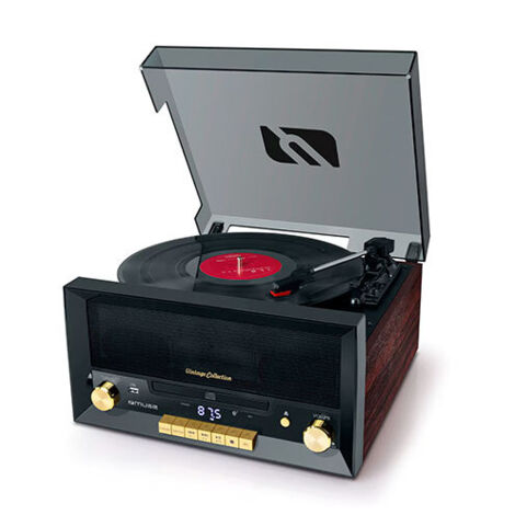 Tocadiscos estéreo de 3 velocidades/cd/usb 33/45/78t - MT112W - Muse -