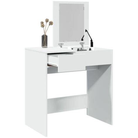 Tocador con espejo blanco 73x46,5x120 cm vidaXL