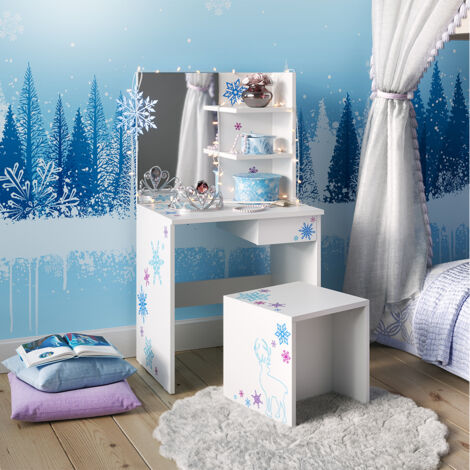 Tocador infantil Schneeflocke, Blanco, 54.8 cm, Vicco