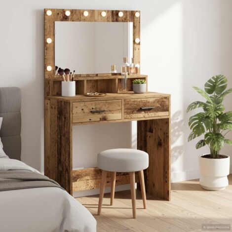 Tocador Madera vieja 79 x 41 x 135 cm Madera contrachapada