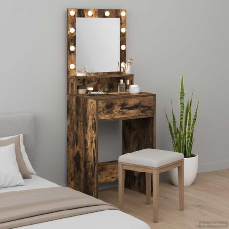 Tocador Roble ahumado 50 x 41 x 135 cm Madera contrachapada
