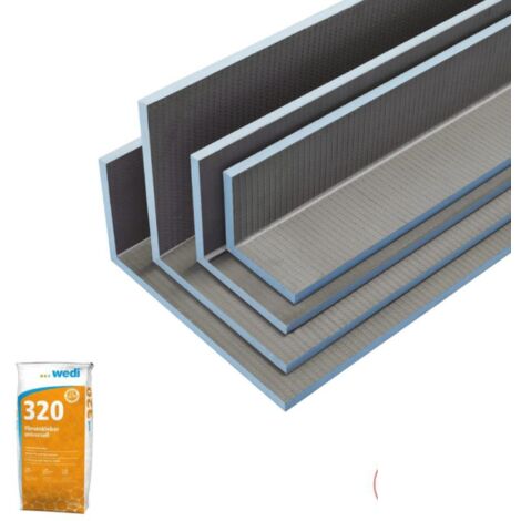 Tocador WEDI Mensolo L 260 x 30 x 30 + pegamento 320