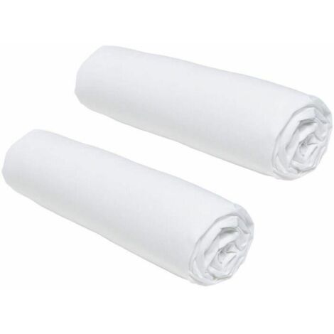 Today Essential drap housse craie 90x190 cm bonnet 23 cm