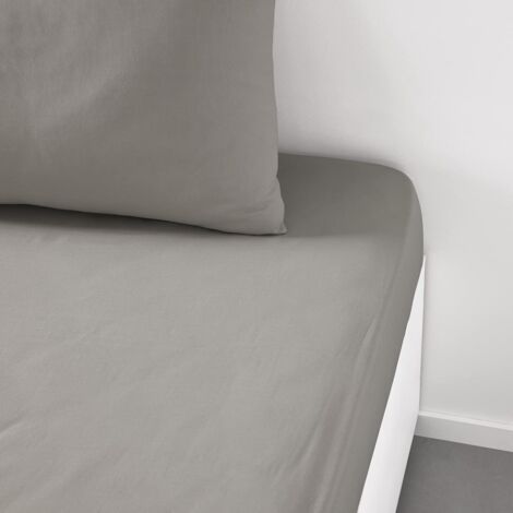 TODAY Essential - Lenzuolo con angoli, 90 x 190 cm, 1 persona, 100% cotone, tinta unita