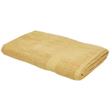 TODAY Essential - Maxi drap de bain 90x150 cm 100% Coton coloris ocre