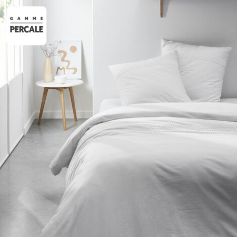 Today Prestige parure de lit blanche 240x260 cm