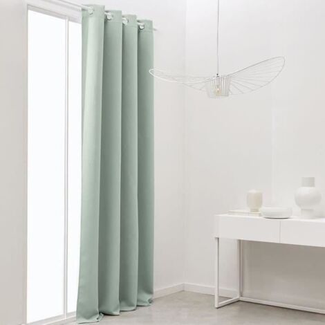 Les Tendances – Rideau occultant 140x240 cm – 100 % polyester – Œillets pour installation facile – Obscurité totale pour chambres et salons