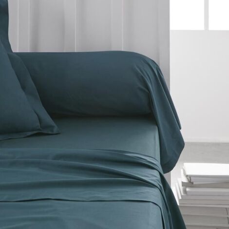 Today TODAY Essential Kissenbezug für Rollkissen blau Pfau 45x185 cm