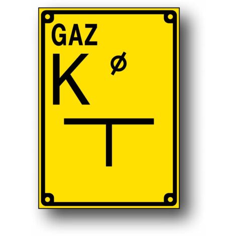TODG-7 K Placa de orientación de señal de PVC