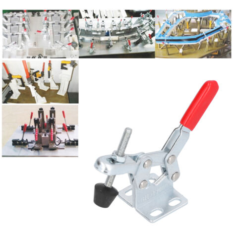 Toggle Clamp GH13009 de 30kg avec Manuelle Plastique - Serre à Libération Rapide pour Métal & Bois