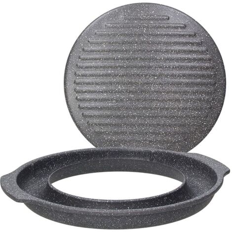 TOGNANA Barbecue Grill Tondo Alluminio Grigio Mythos