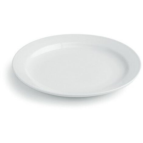 Tognana Basic, set 12 piatti piani cm 25, in fine porcellana prodotto professionale