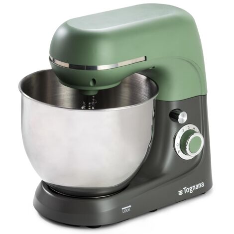 Tognana Iridea, Impastatrice Planetaria 5,3 L, alluminio-acciaio inox, verde