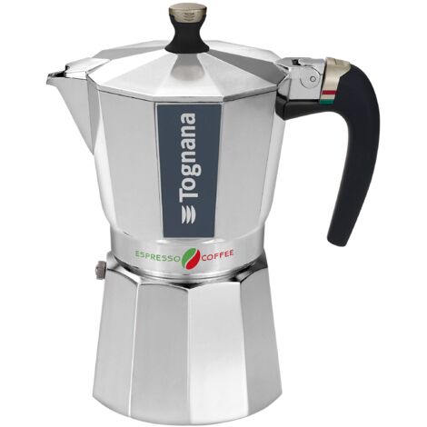 Tognana Italika Moka 9 Tazze, Alluminio