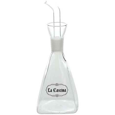 Tognana la Cascina, oliera con tappo salvagoccia in vetro 28 cl cm 21x8