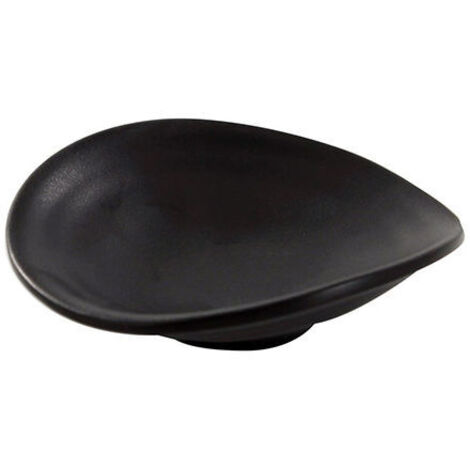 Tognana Piattino Ovale a Righe 10.5cm Show Nero