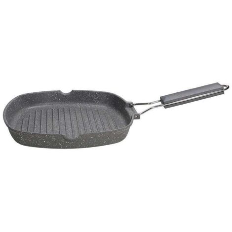 Tognana Pure Roq, bistecchiera 24x24 cm in alluminio adatta ad induzione